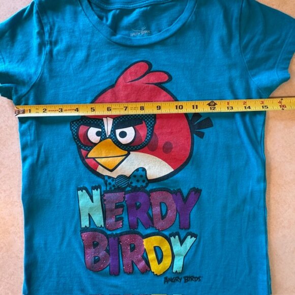 Angry Birds Nerdy Birdy T-Shirt sz XL - Picture 6 of 6